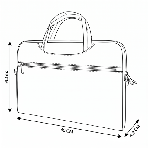 Damska torba na laptopa w kolorowe kwiaty 15,6” Quasar