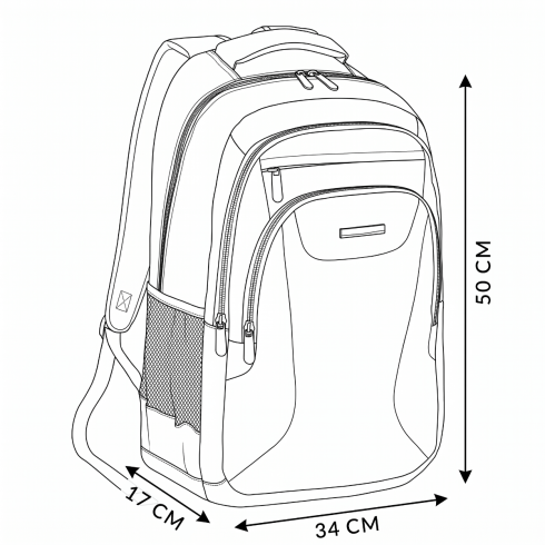 Plecak z miejscem na laptopa 29L ZG772