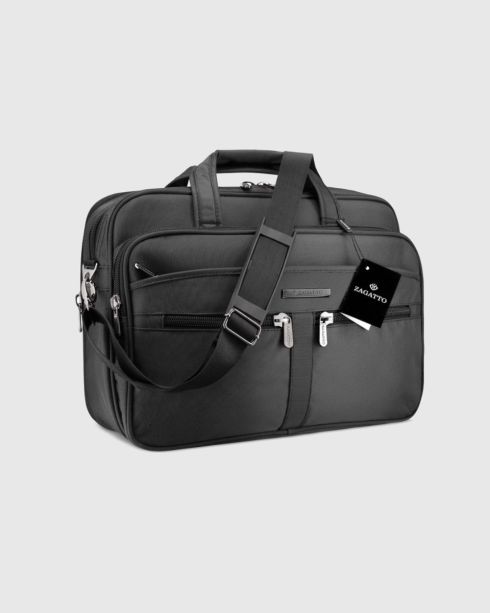 Torba na laptopa 15,6" czarna na dokumenty Zenith