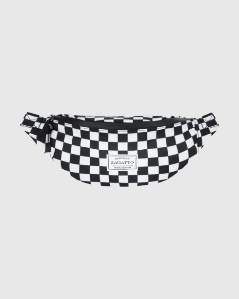 Nerka unisex w czarno-białą szachownicę Zagatto ZG751 - zdjęcie główne