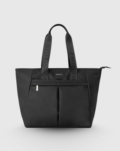 Torebka czarna damska typu shopper After 
