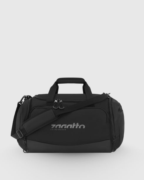 Torba sportowa na siłownię męska damska czarna Panther